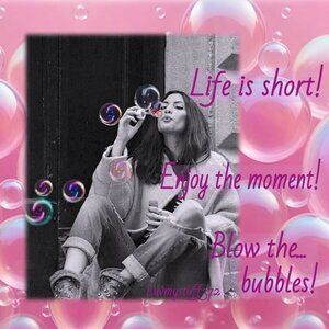 💦Hey!!! Nice to Meet you! 💖Please Enjoy the Moment & Blow the bubbles!!!